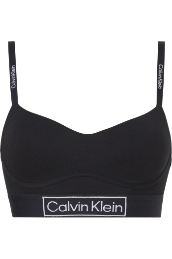 Γυναικείο Light Lined Bralette Calvin Klein  000QF6770E-UB1 με ελαφριά ενίσχυση εσωτερικά ΜΑΥΡΟ